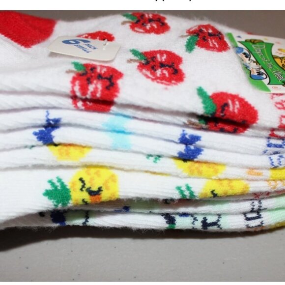 Smart Feet Days of the Week Socks 6-Pack Small Kids Children's 7-9 - Picture 2 of 5